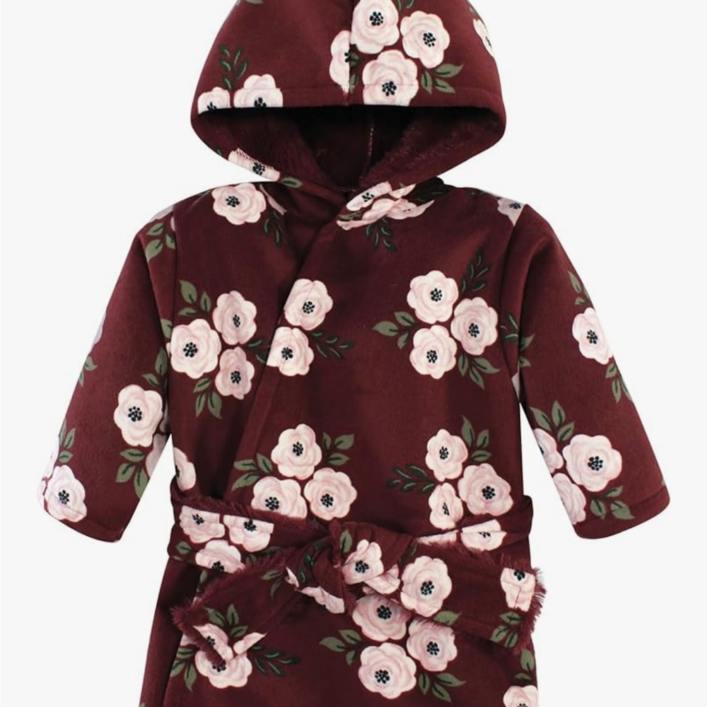 Floral Hooded Robe “NEW”